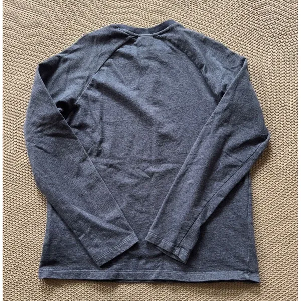 Patagonia‎ Womens Geologers Ahnya Crewneck Sweatshirt Blue Logo Sz M - Image 9