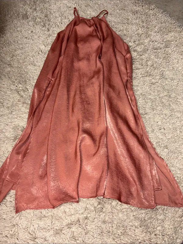 Show Me Your Mumu Coral Slip Dress - Image 9