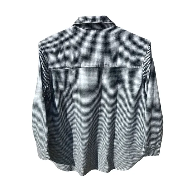 Abercrombie & Fitch -955 Houndstooth Oversized Shirt Jacket Shacket M‎ - Image 5