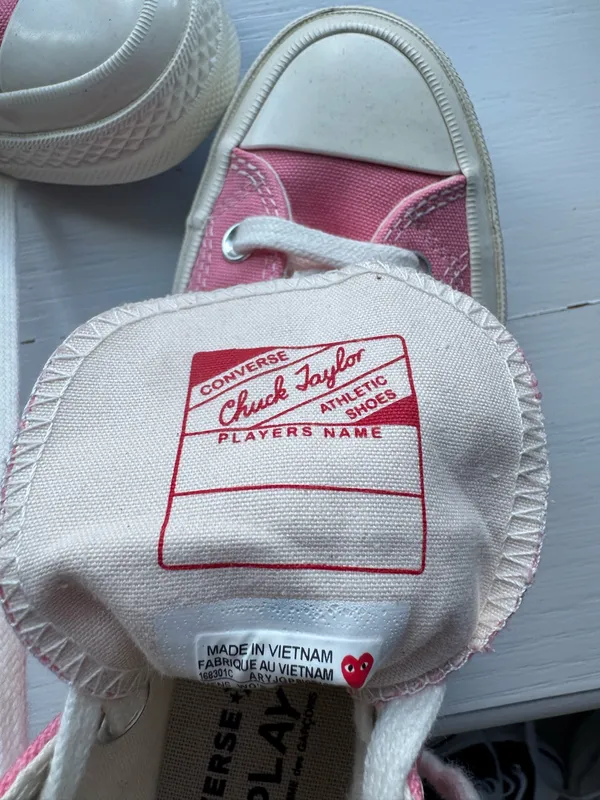 Converse x PLAY Comme des Garçons pink - Image 4