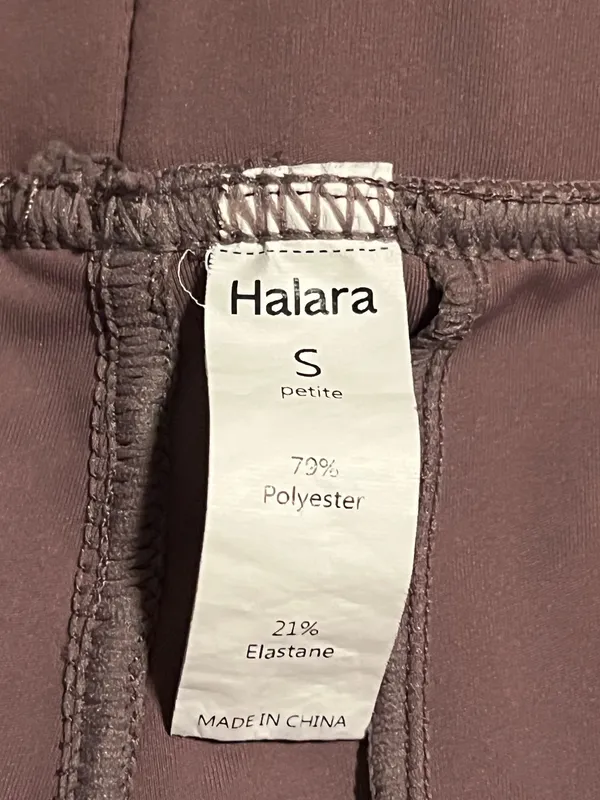 Womens small Halara Flex High Waisted Pleated Wide Leg Work Trousers-misty mauve - Image 7