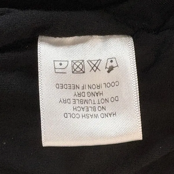 Lovers + Friends Black Ruched Bodycon Mini Dress Tulip Hem Clubwear Size Small‎ - Image 7