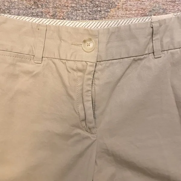 NWOT 100% Cotton 6” Inseam Classic Khaki Chino Shorts - Image 3