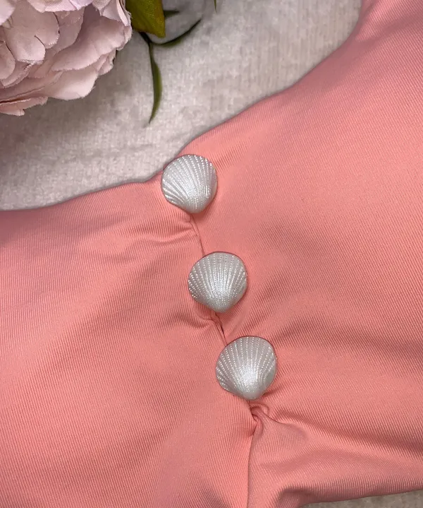 NWT Dippin’ Daisy’s Peach Bikini Top and Bottom - Image 5