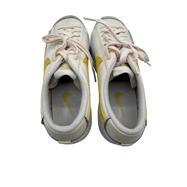 Nike Blazer Low Platform Women's Retro Leather Sneakers Sail‎ Yellow Size 9.5 - Image 8