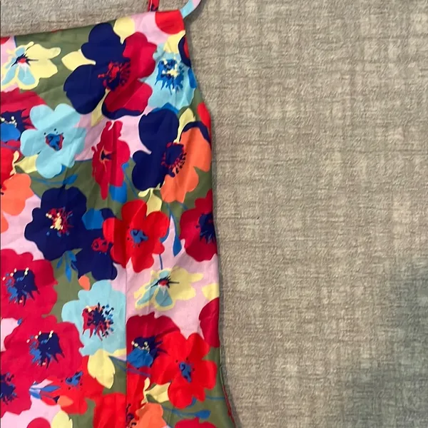 Red and Pink Spaghetti Strap Sundress for a Night Out - Image 6