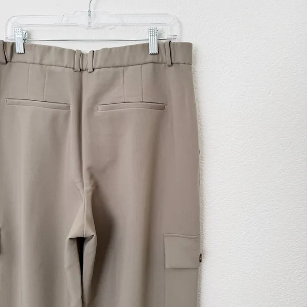 [Abercrombie & Fitch] Harper Tailored Ultra Wide Leg Cargo Pants NWT Size 31/12L - Image 10