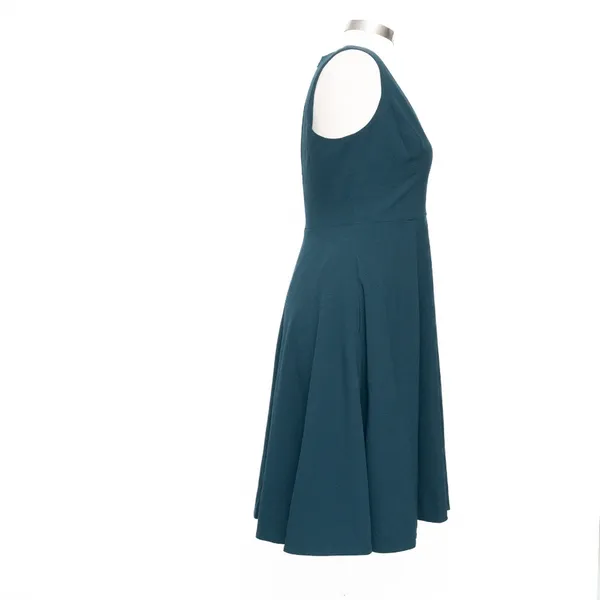 Dress the‎ Population - Catalina Crepe V-Neck Sleeveless A-Line Dress - Image 6