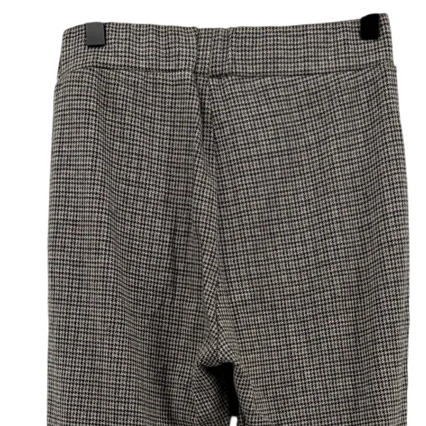 Urban Outfitters UO Casey Kick Flare Pant Brown Houndstooth Women‎ S Pull On - Image 4