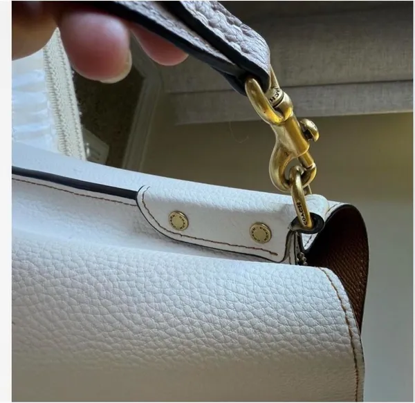 Coach Willow Bucket Bag in Chalk  - Image 2