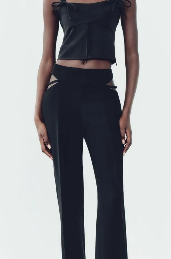 ZARA Bow Corset Top - Image 3