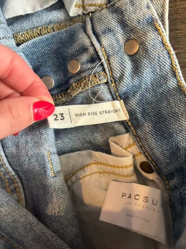 PacSun High-Rise Straight Jeans - Image 4