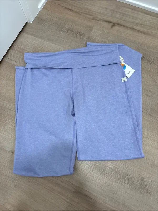 NWT Vuori Halo Foldover Pants Size XL in Hyacinth Heather - Image 2