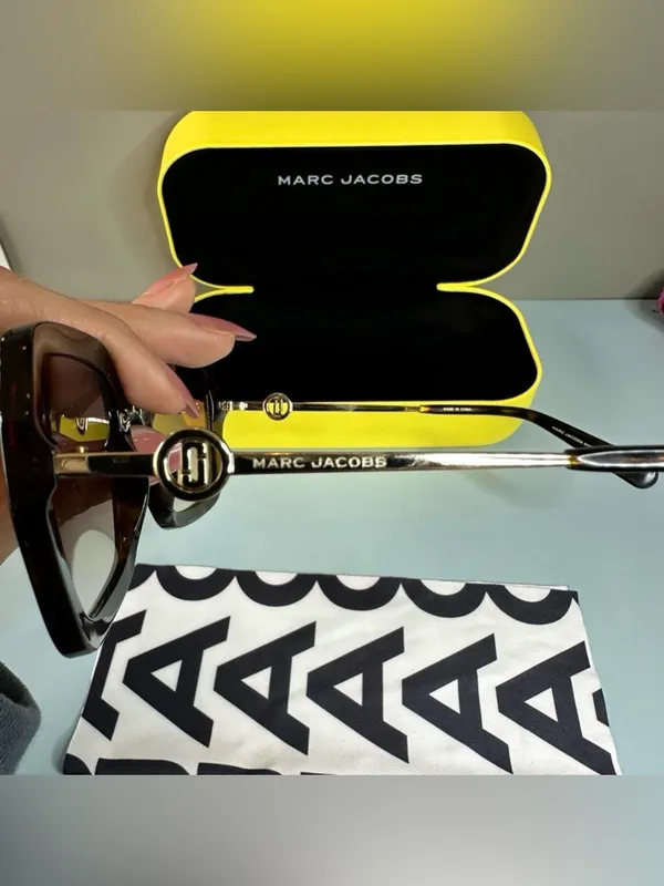 Marc Jacobs Gradient Oversized Sunglasses 652/S 086 HAVANA Tortoise 54/21/140 - Image 2