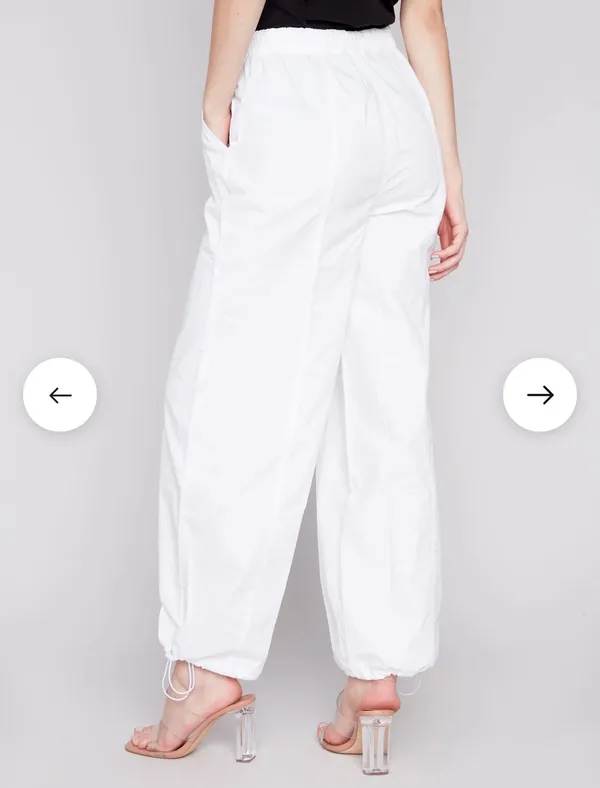White Cargos Size M - Image 3