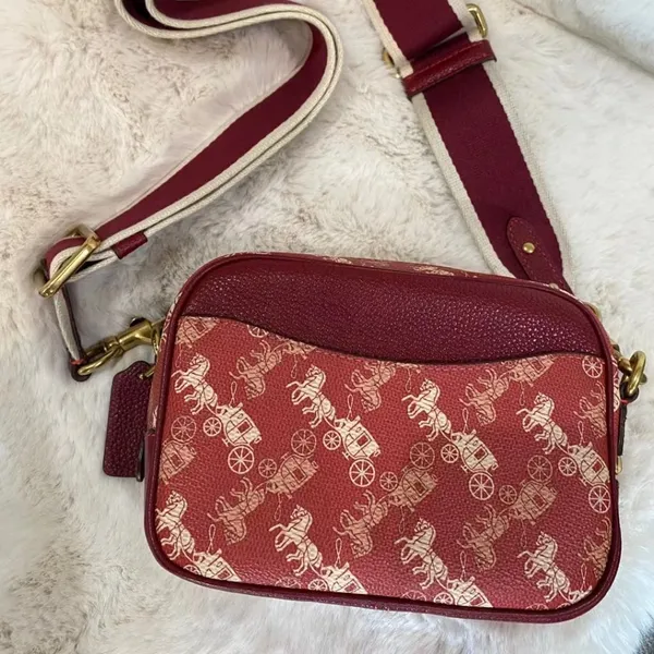 coach Lunar New Year Camera Bag 16 With Horse And Carriage Print 88505 - Image 2