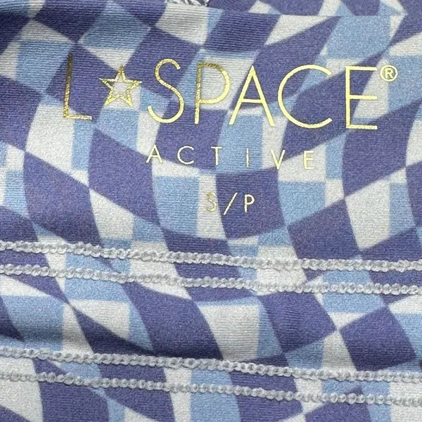 L*Space Blue and White Checkered Leggings - Image 9