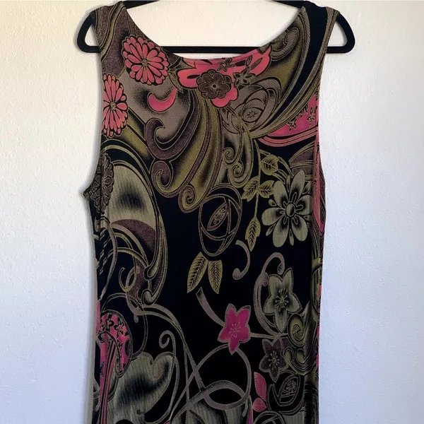 Vintage Y2K‎ Made in Heaven Mesh Floral Maxi Dress - Image 5
