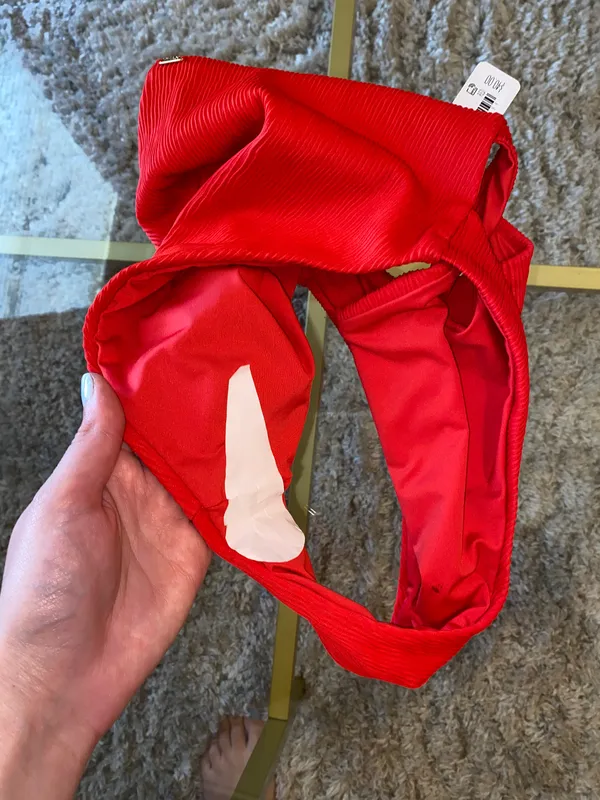 Altar'd State Red Bikini Bottom - Image 4
