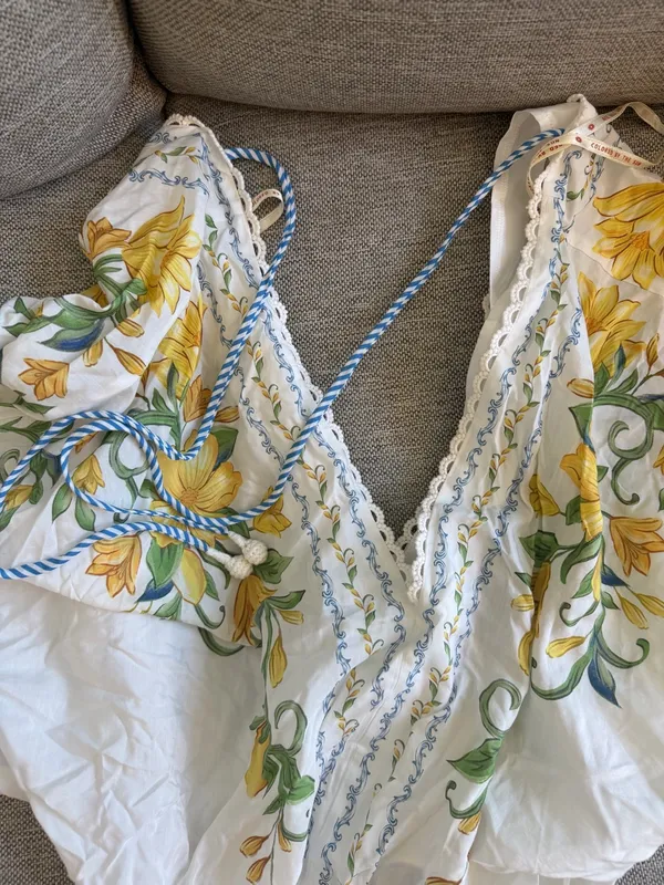 NWT Farm Rio Sicily Dolman Sleeve Bodysuit - Image 4