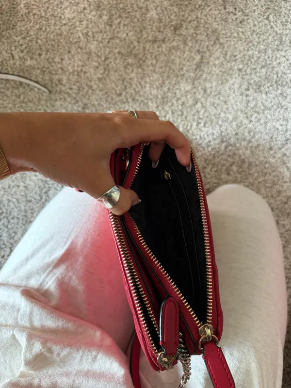 Red DKNY Shoulder Bag - Image 5
