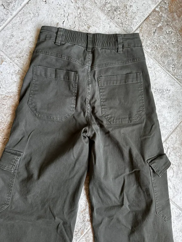 Cargo Pants Green Size 24 - Image 4