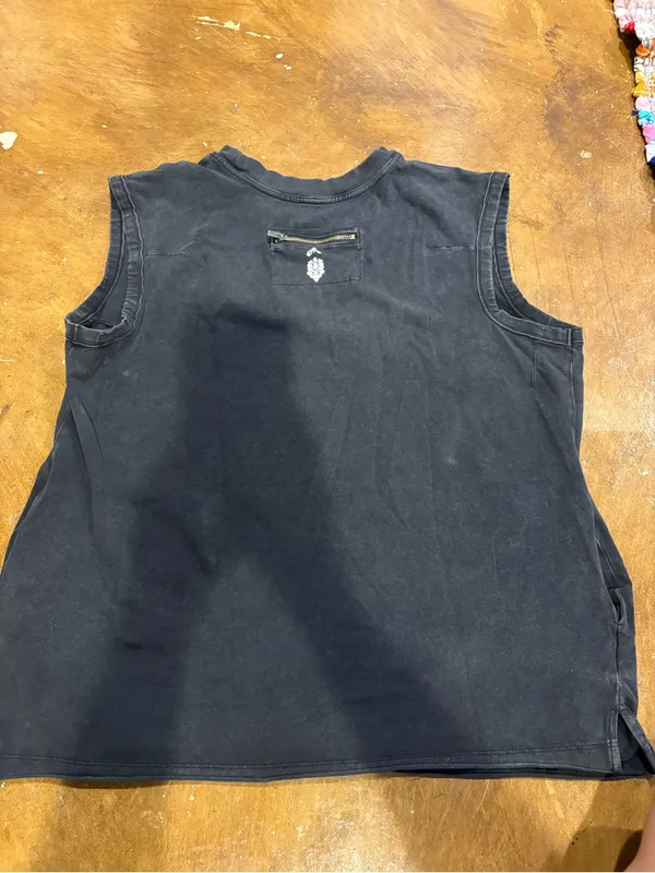 FP Movement by Free People Black Sleeveless Muscle Tank - Image 3