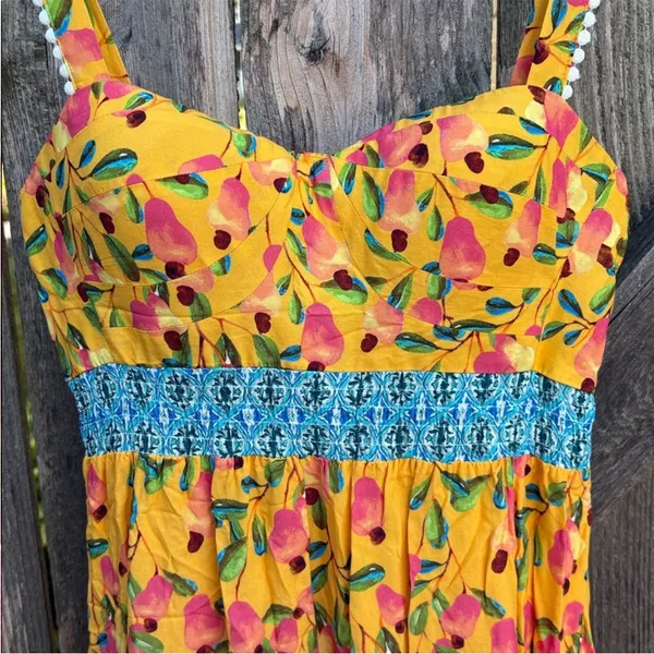 NWT Anthropologie Farm Rio Anjou Maxi Dress Size 2 Petite Retail $240.00 - Image 12