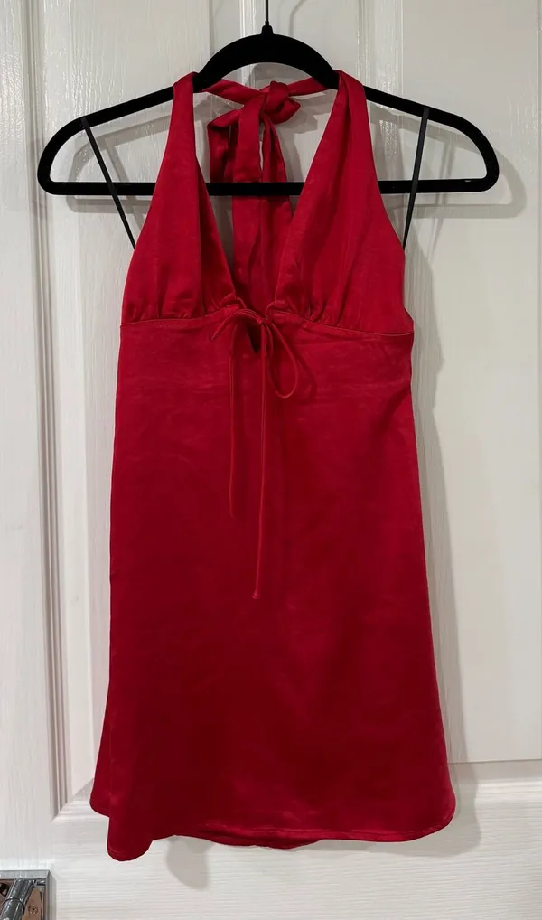 Princess Polly Lanier Mini Dress Red - Image 4