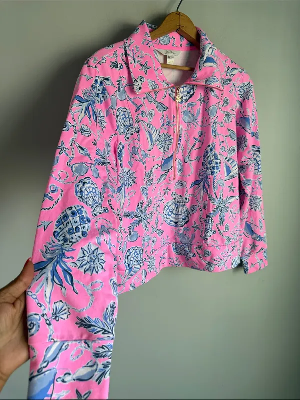 Lilly Pulitzer UPF 50+ SKIPPER POPOVER MEDIUM - Image 5