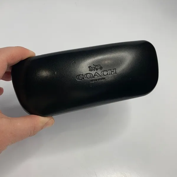 Coach hard‎ shell glasses case black - Image 2