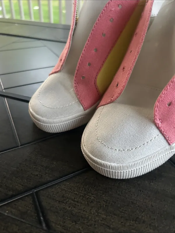 Dolce Vita Miya preppy colorful neon side zip sneakers ladies size 8.5 M US retr - Image 3