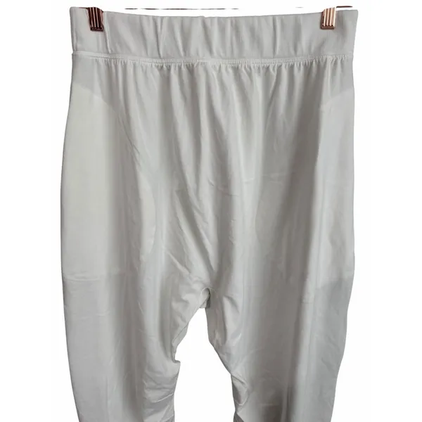 Free People FP Beach Harem Pants Drawstring White Women's Size Large - Image 4