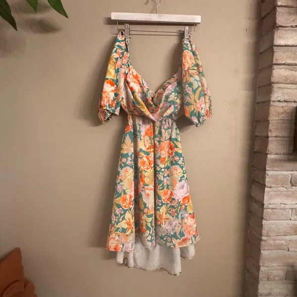 HELLO MOLLY‎ On The Beat Floral Mini Dress - Image 2
