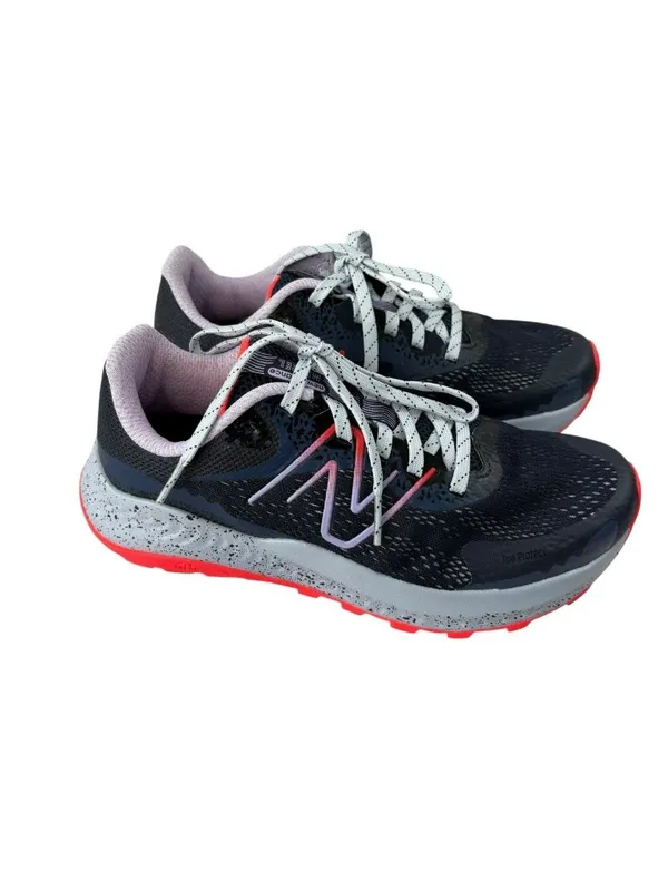 *New Balance Nitrel Running Shoes Womens Size 7.5 Navy Blue Speckled Midsole - Image 3