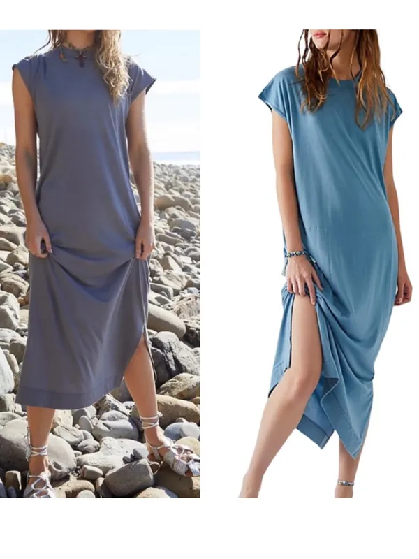 EUC Free People Beach All Day Long Midi dress - Image 3