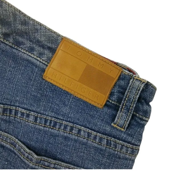 TOMMY HILFIGER Straight Cut Women’s Sz‎ 6 Light Wash Jeans button fly 5 pockets - Image 6