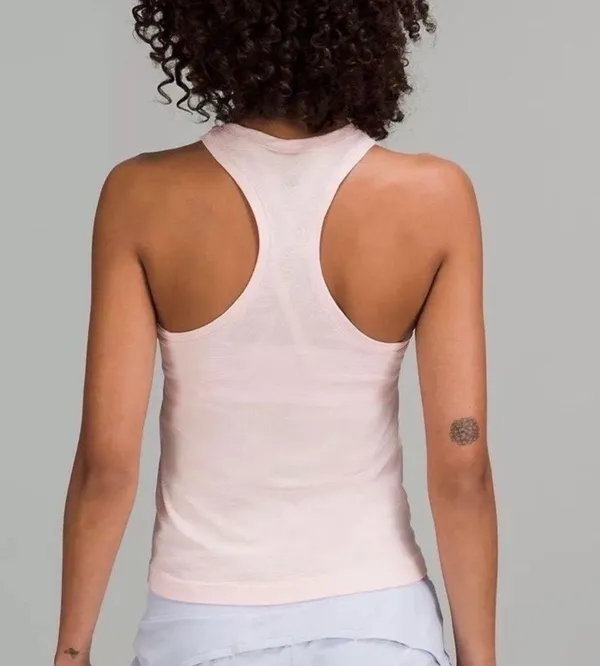 NWT Swiftly Tech Racerback Tank Top 2.0 Race Length - Strawberry Milkshake - Image 2