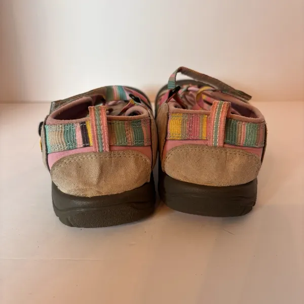 KEEN Newport H2 Womens Water Sandals Pink Multicolor Closed Toe Hiking Size 5 - Image 6
