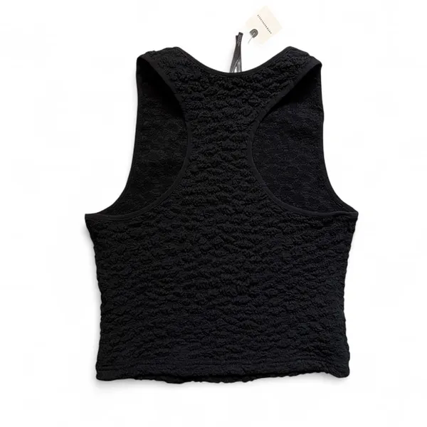 Anthropologie Black Textured Tank Top NWT Size S - Image 6