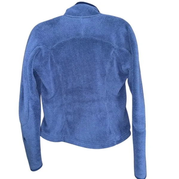 Patagonia R2 Polartec Jacket Women’s Size small Blue Full Zip up Fleece USA Vtg - Image 3