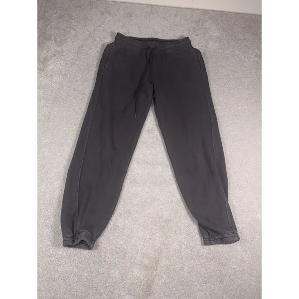 aerie dark gray joggers oversized small - Image 3