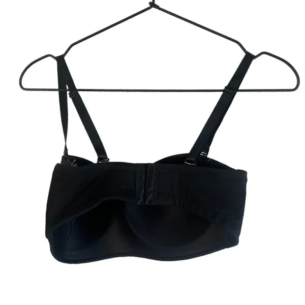 Wacoal Staying Power Wire Free Strapless‎ Bra 34D Black - Image 4