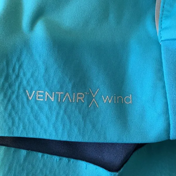 Craft Cycling Full Zip Vent Air Wind Jacket Women’s Sz M Turquoise Blue *flaws - Image 8
