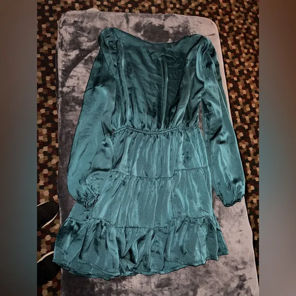 Princess Polly Randi Mini Dress in Teal Size 6 - Image 12