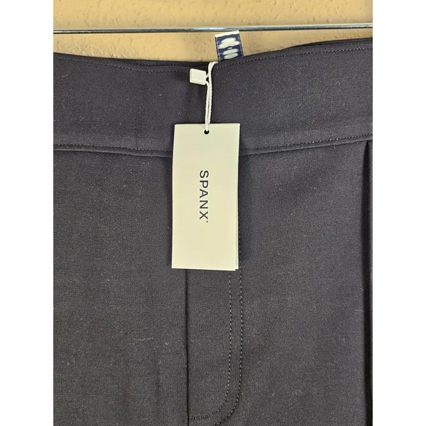 NWT Spanx Womens Black Targeted Compression Ponte Flare Pants‎ XL - Image 3