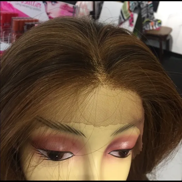 Wig Swisslace lacefront Romance Curl copper brown - Image 7