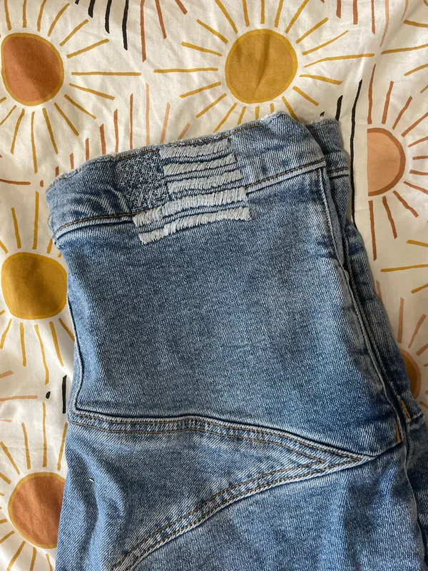 Revice Denim Star Jean Shorts - Image 4