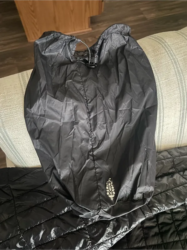 Free People Movement Light As A Feather Packable Puffer Jacket Black Large - Image 10