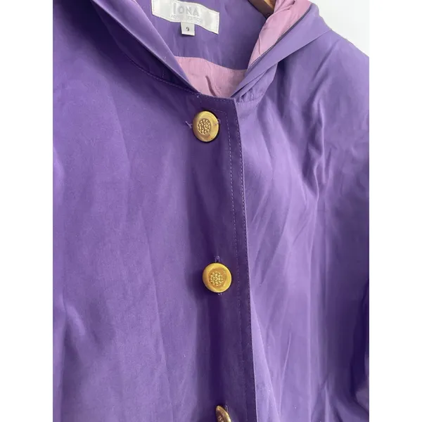 Womens Iona Soft Boutique, Size 9 Purple Ladies Jacket‎ Size M - Image 2